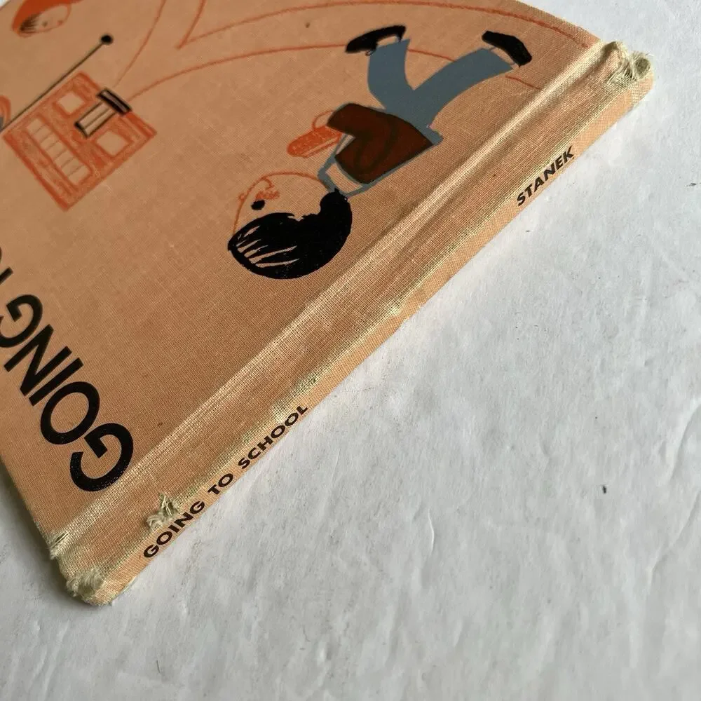 Going to School by Muriel Stanek 1968 Vintage Childrens Book Hardcover